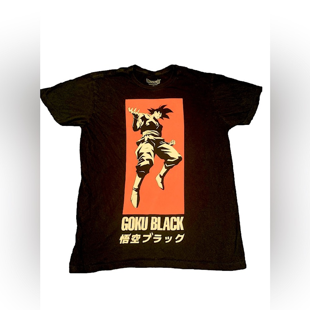 Hot Topic Exclusive Dragon Ball Super Goku Black T-Shirt Anime Large